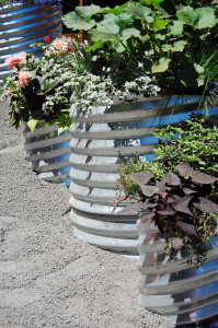 Sturdy Steel Planters